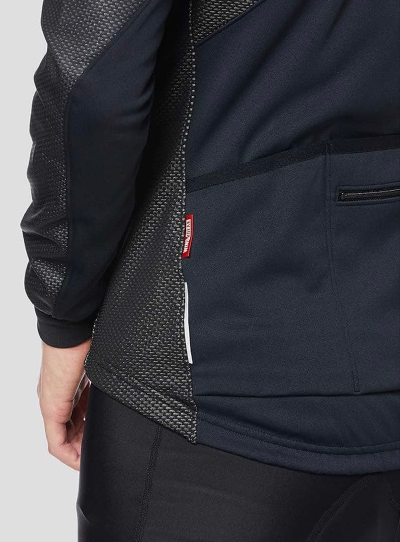 【未使用・タグ無し】PEARL IZUMI ブラック サイクルジャケット