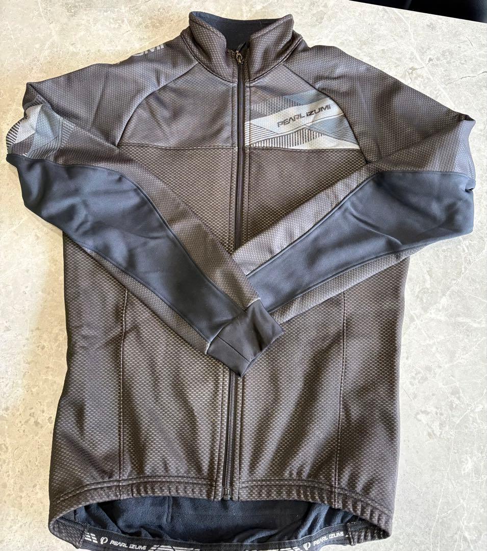 【未使用・タグ無し】PEARL IZUMI ブラック サイクルジャケット