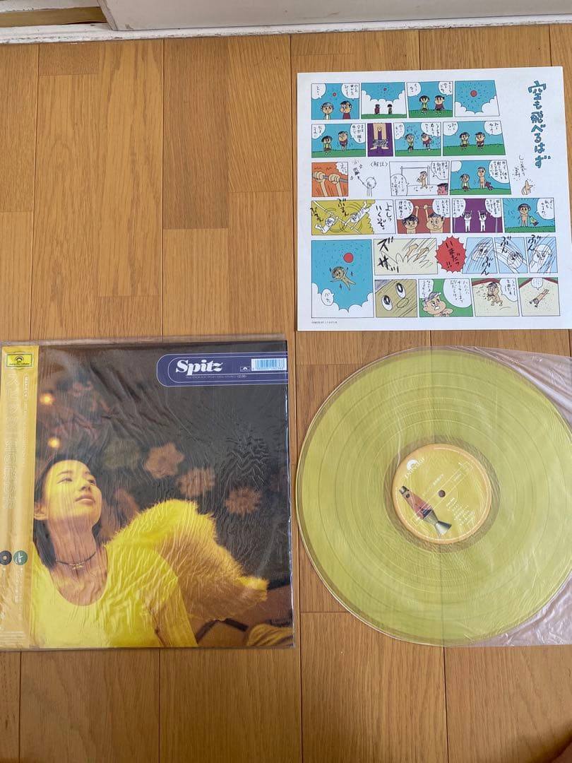 スピッツ Spitz アナログ LP レコード 1997年発売 空の飛び方