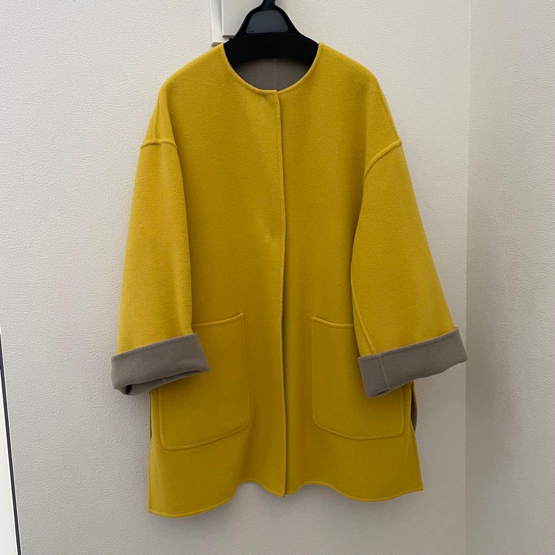 UNITED ARROWS バイカラーリバーミドルコート