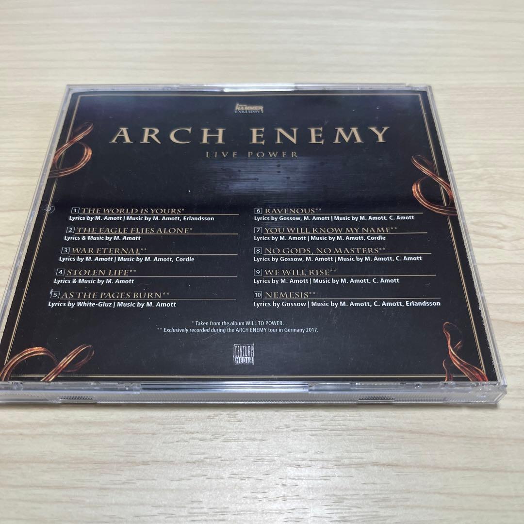 洋楽 arch  enemy live power