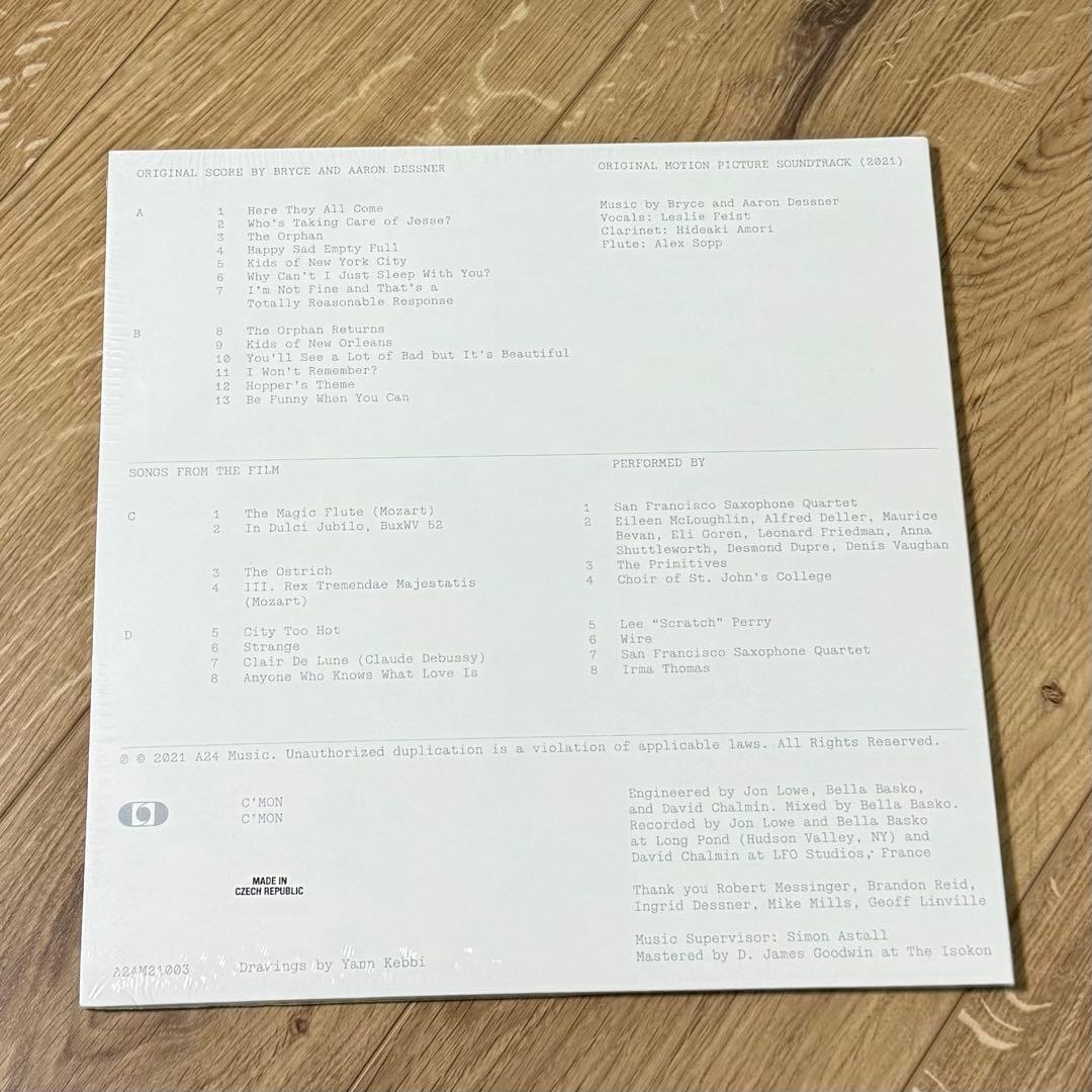 新品 C'MON C'MON サントラLP カモンカモン A24 マイク・ミルズ