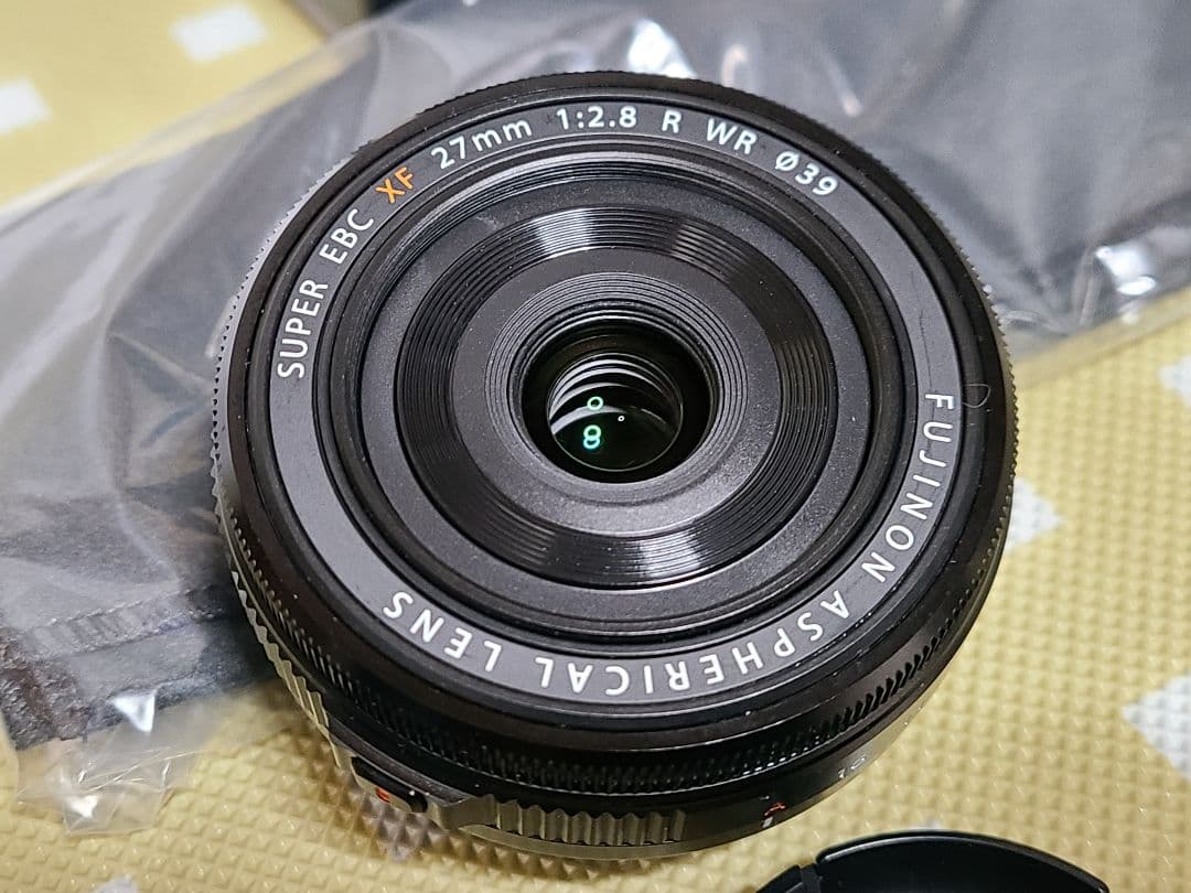 FUJIFILM XF27mmF2.8 R WR 単焦点レンズ