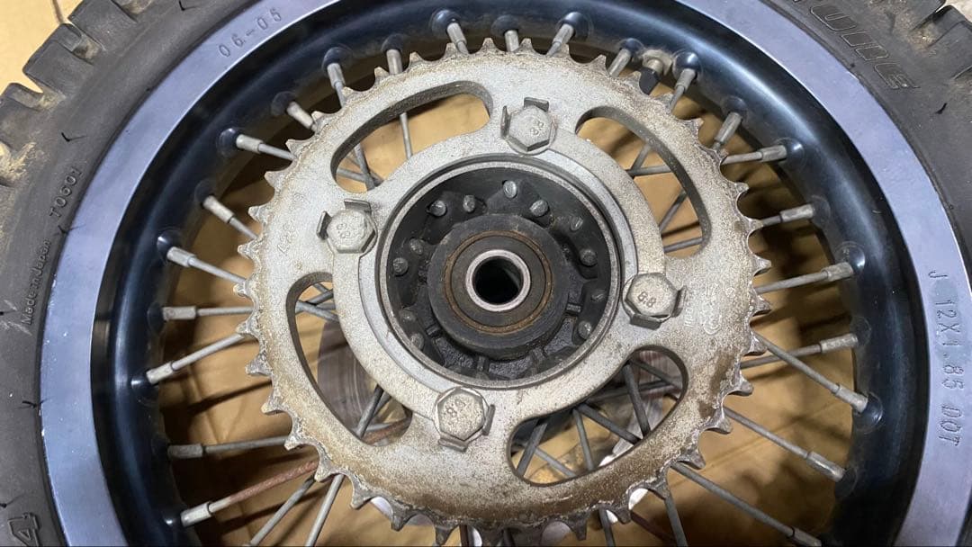 サムライミニ 125 前後ホイールセット