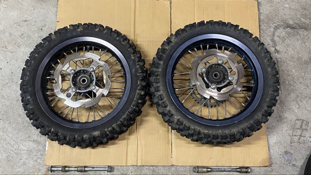 サムライミニ 125 前後ホイールセット