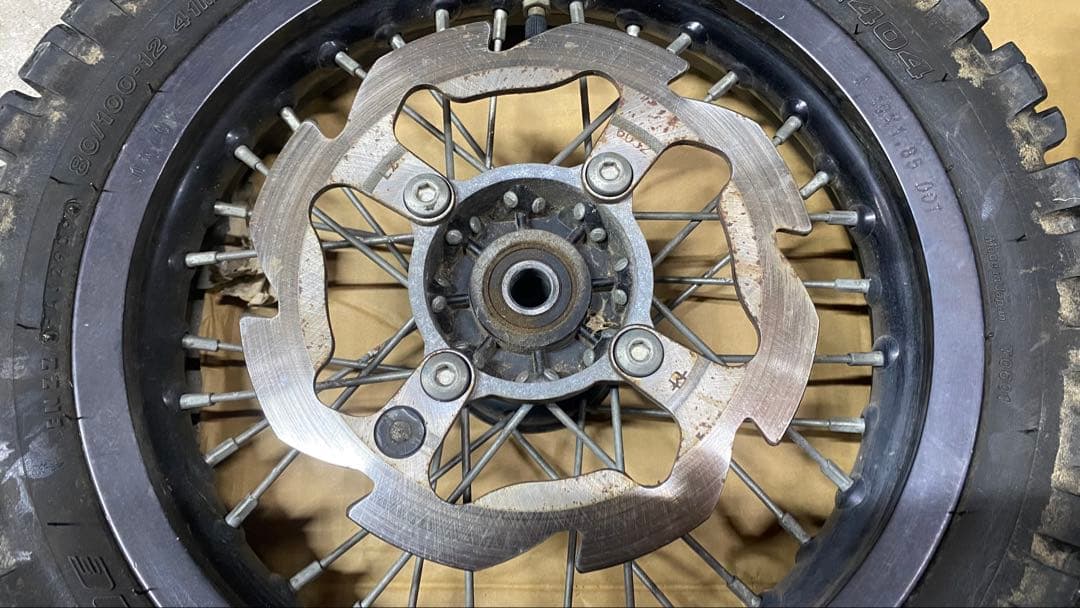 サムライミニ 125 前後ホイールセット