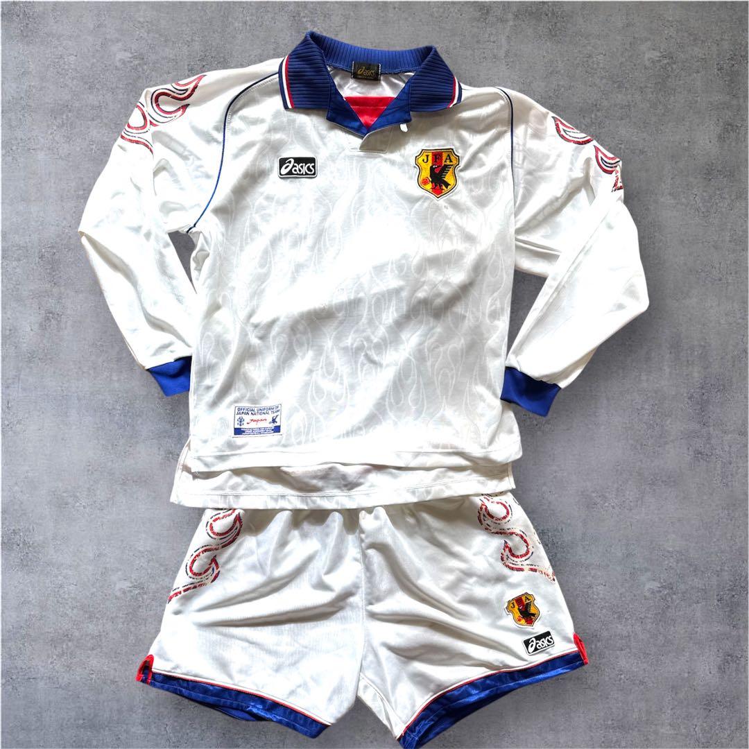 1998年　asics 日本代表ユニフォーム　jumadiba 炎ユニ
