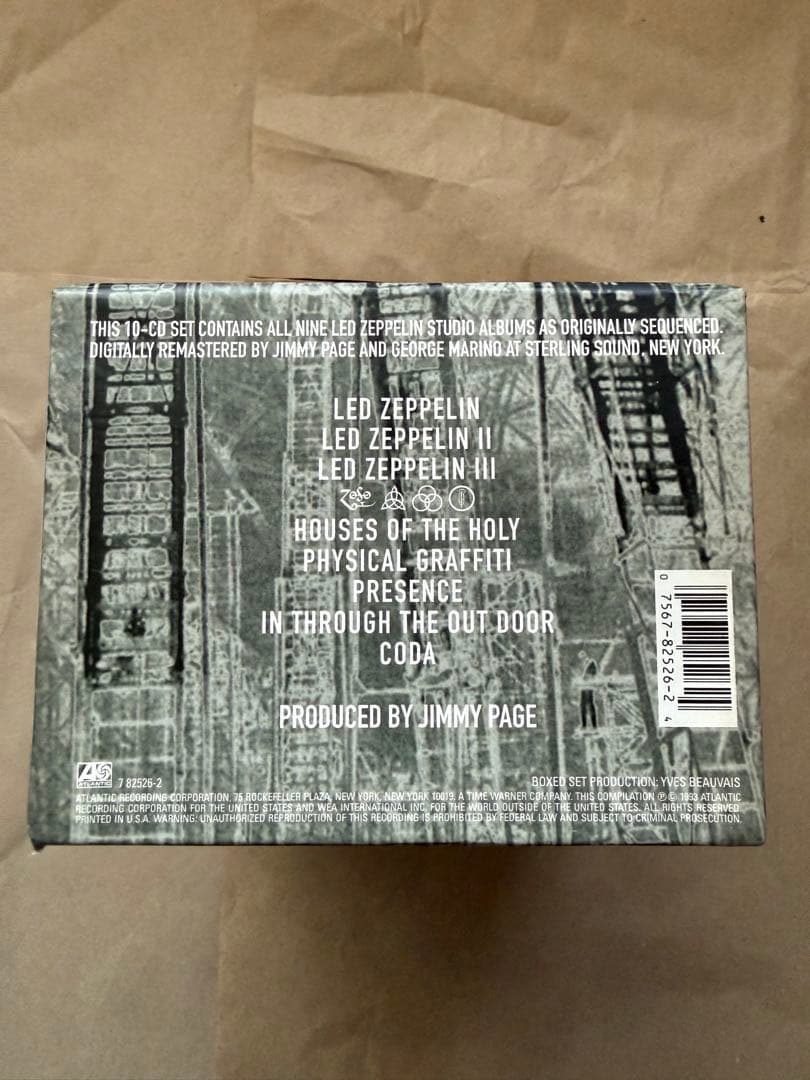 LED ZEPPELIN 10CDボックスセット