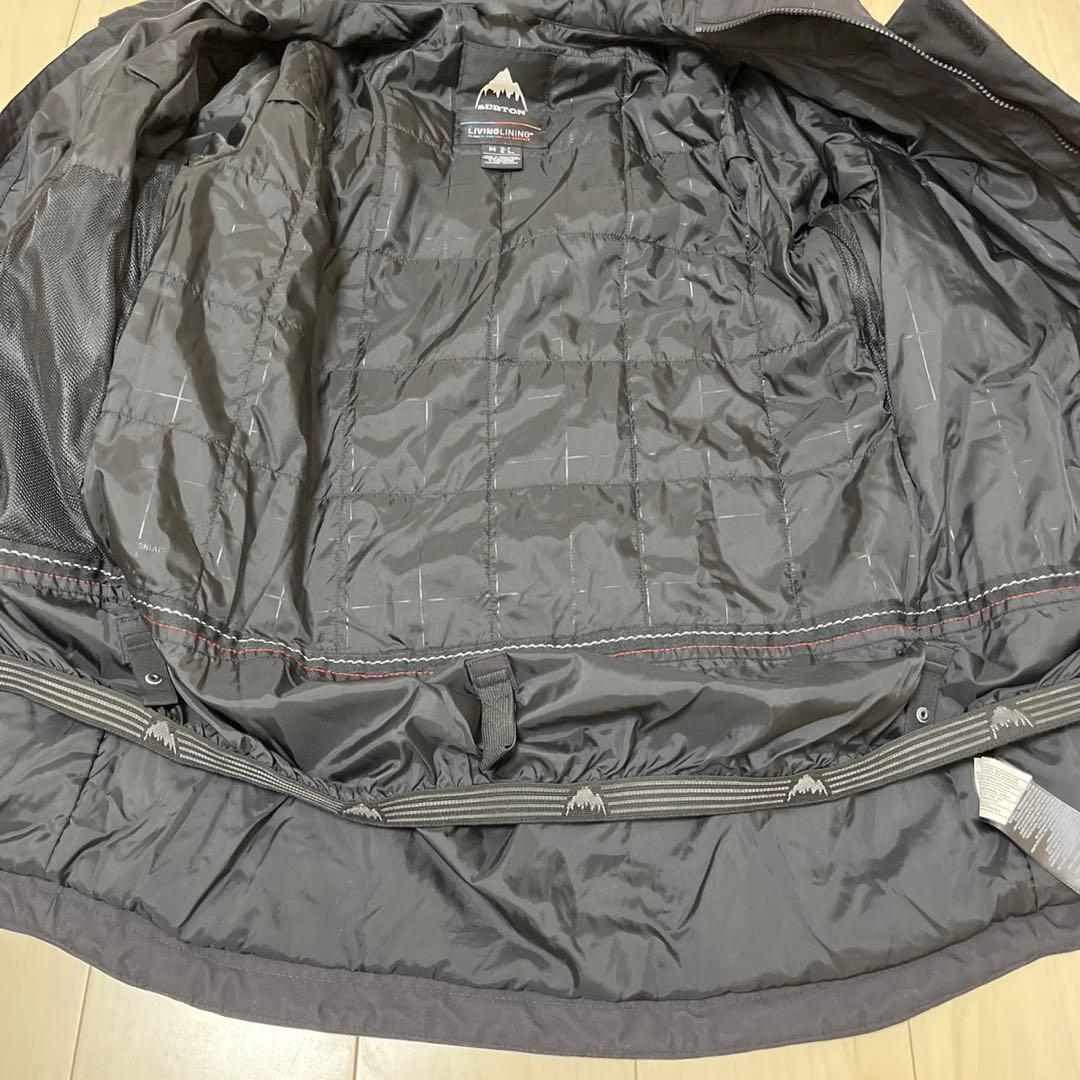 バートン　スノボウェア　上のみ　Mサイズ　黒色　ブラック　スノーボード