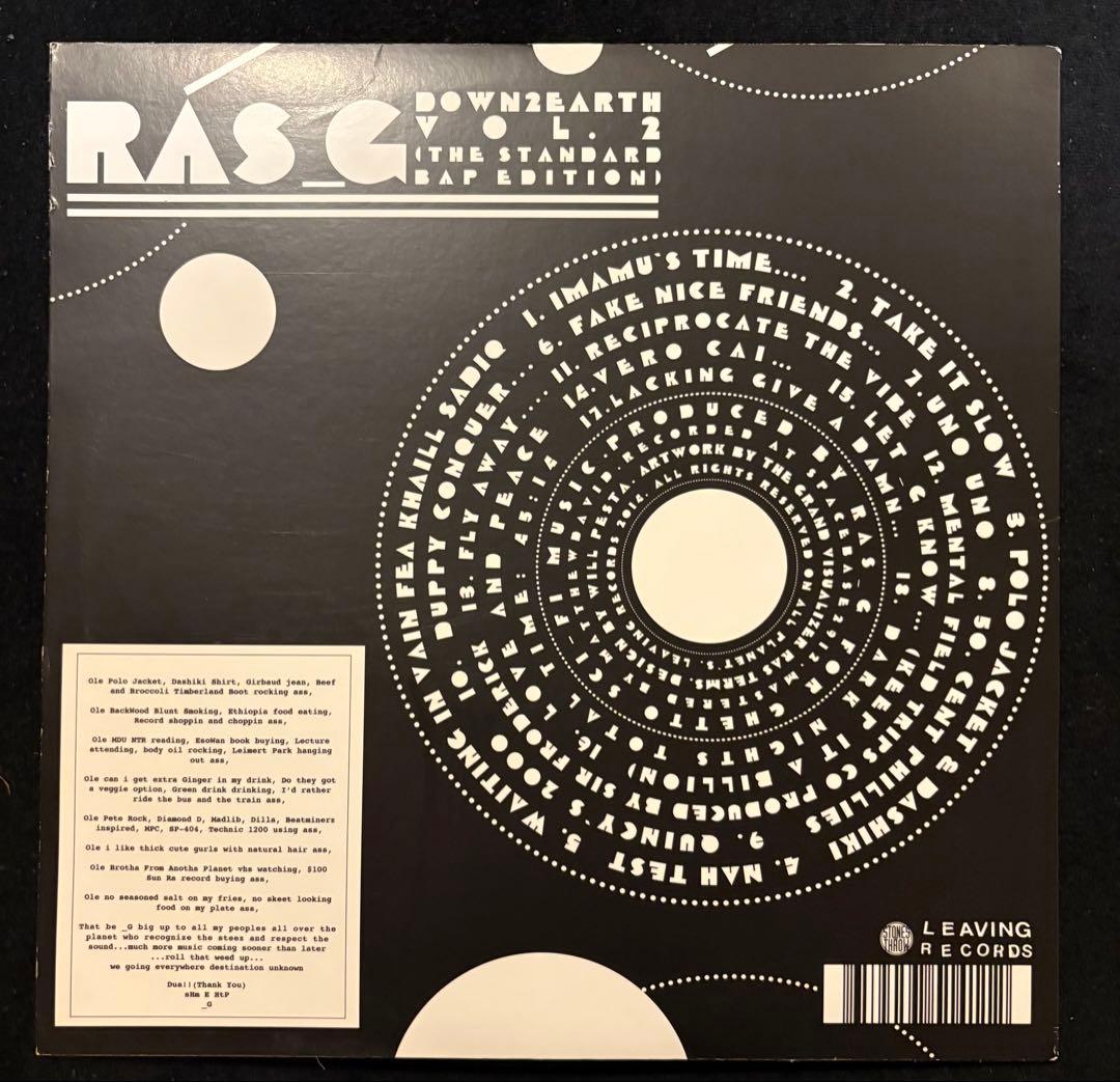 洋楽 RAS G Down2Earth Vol. 2