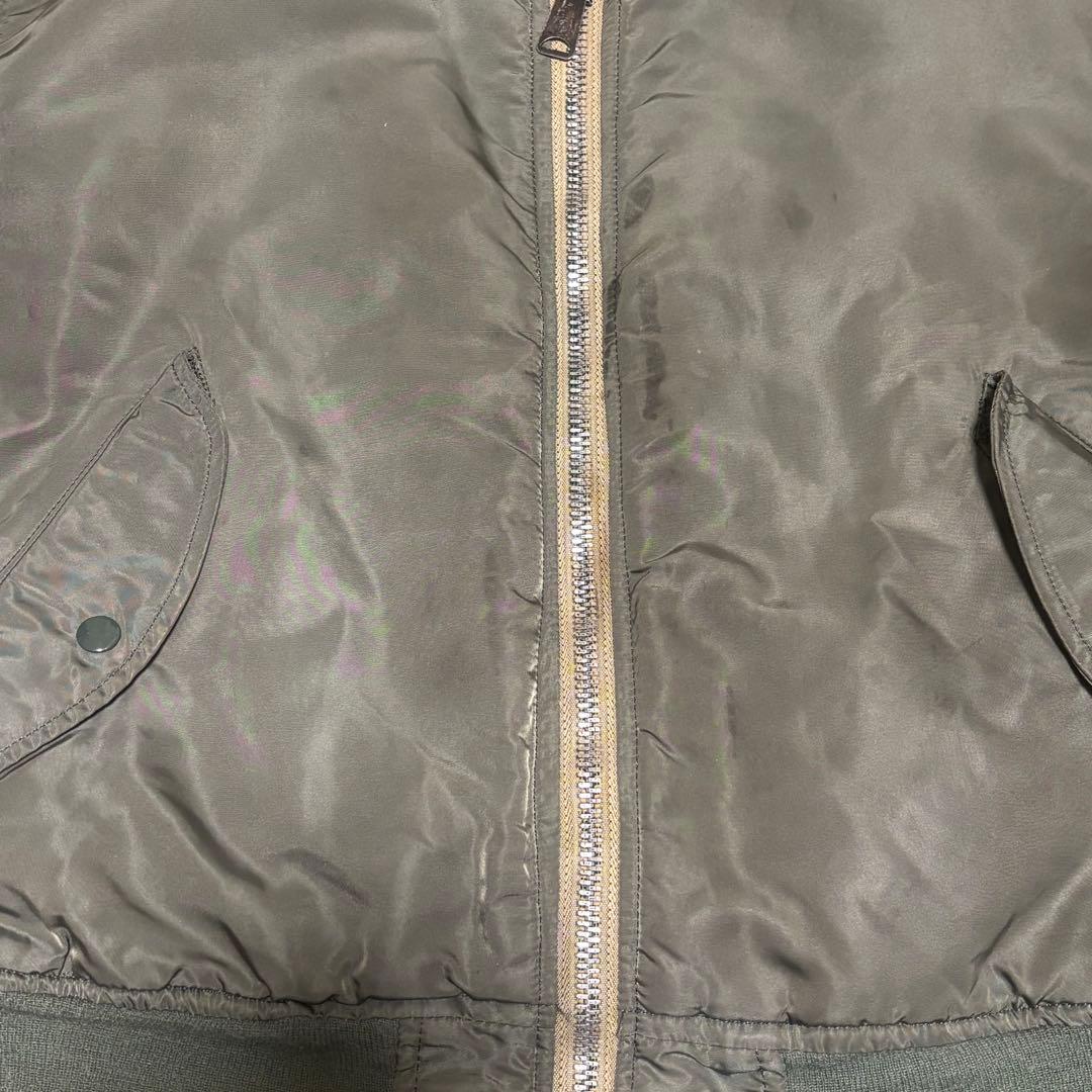 ALPHA MA-1 アルファフライトジャケット 70s 80s IDEAL