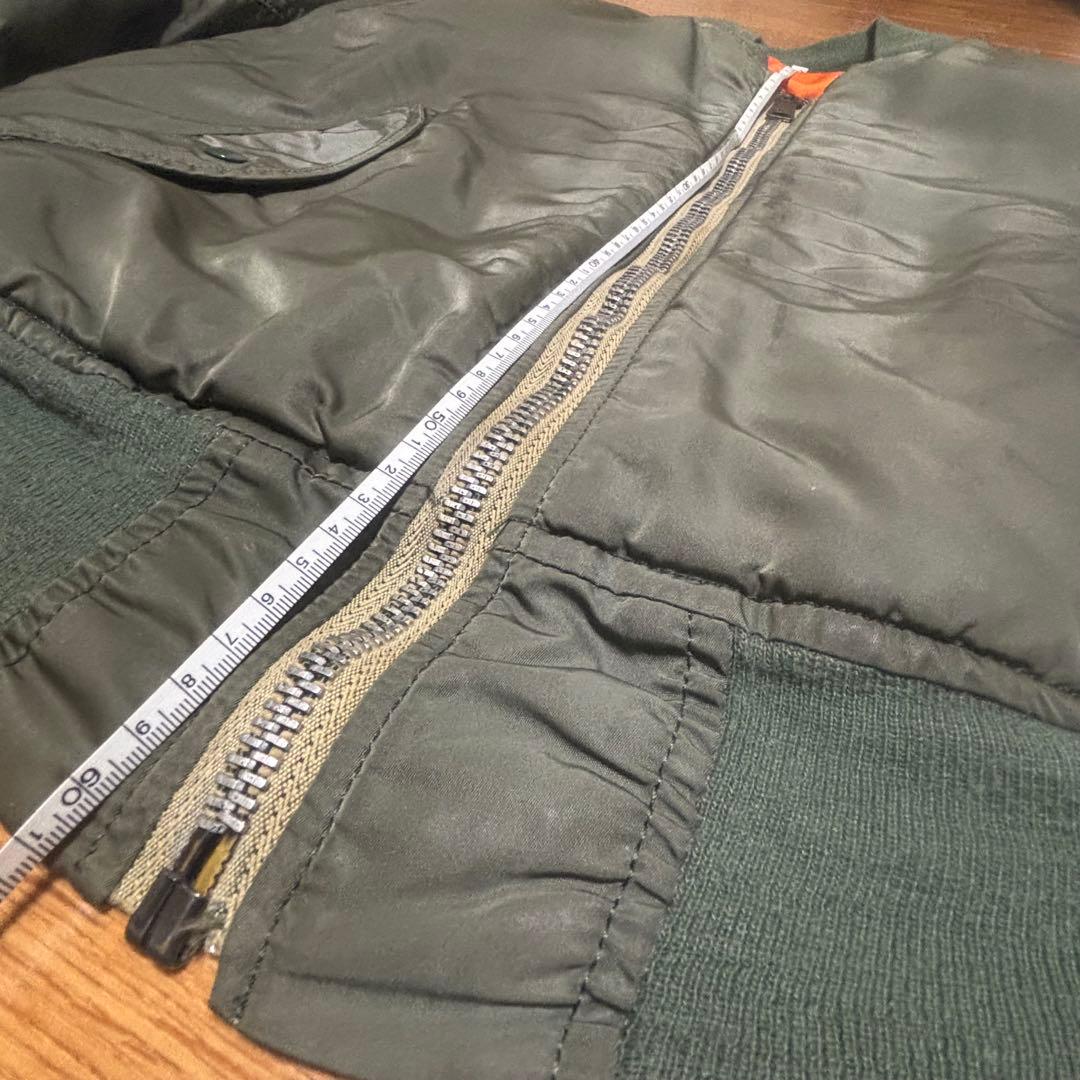 ALPHA MA-1 アルファフライトジャケット 70s 80s IDEAL