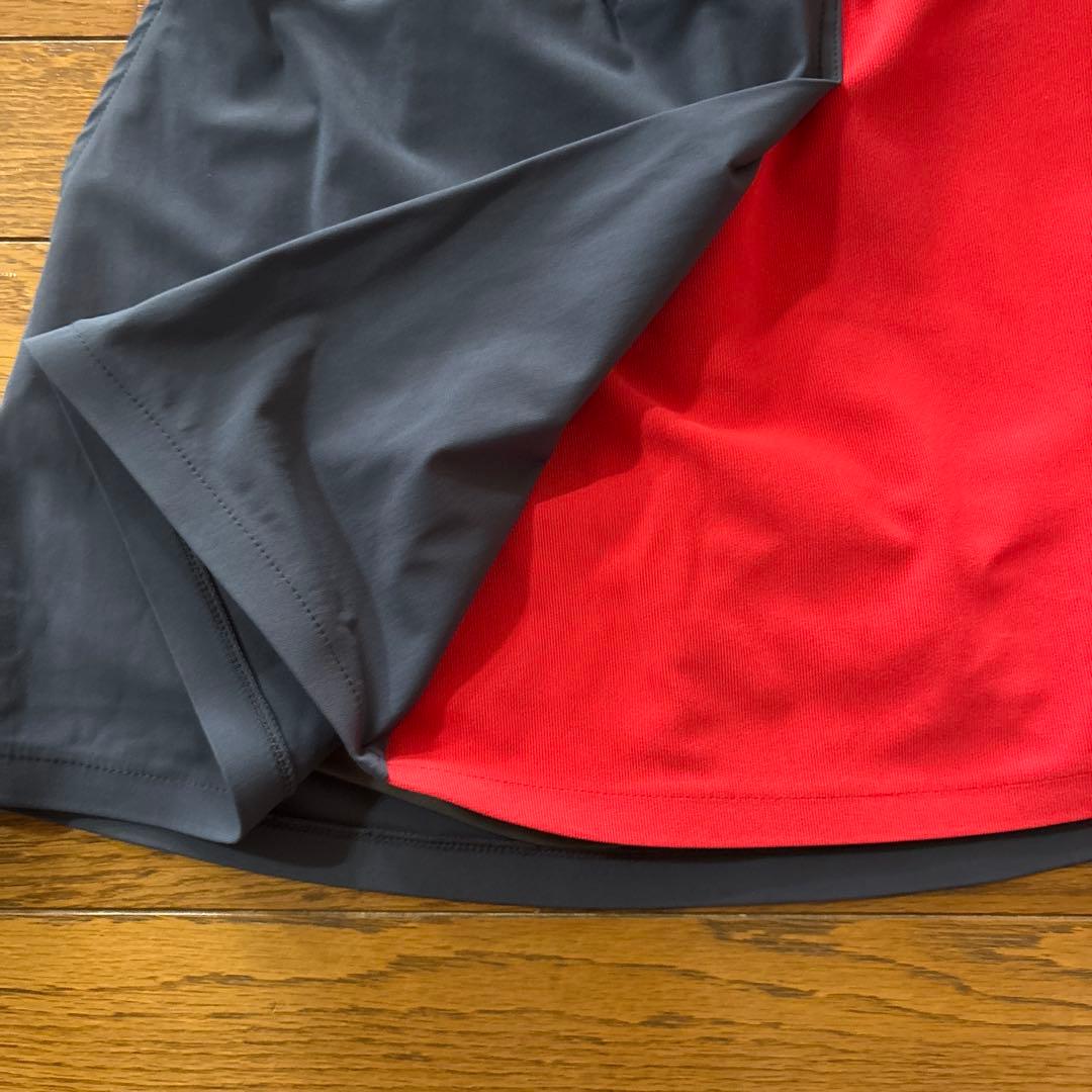 ディセンバーメイ ゴルフ スカート インナー付き 吸湿速乾 ストレッチバイカラー