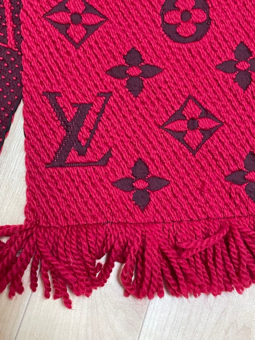 LOUIS VUITTON マフラー エシャルプ ロゴマニア