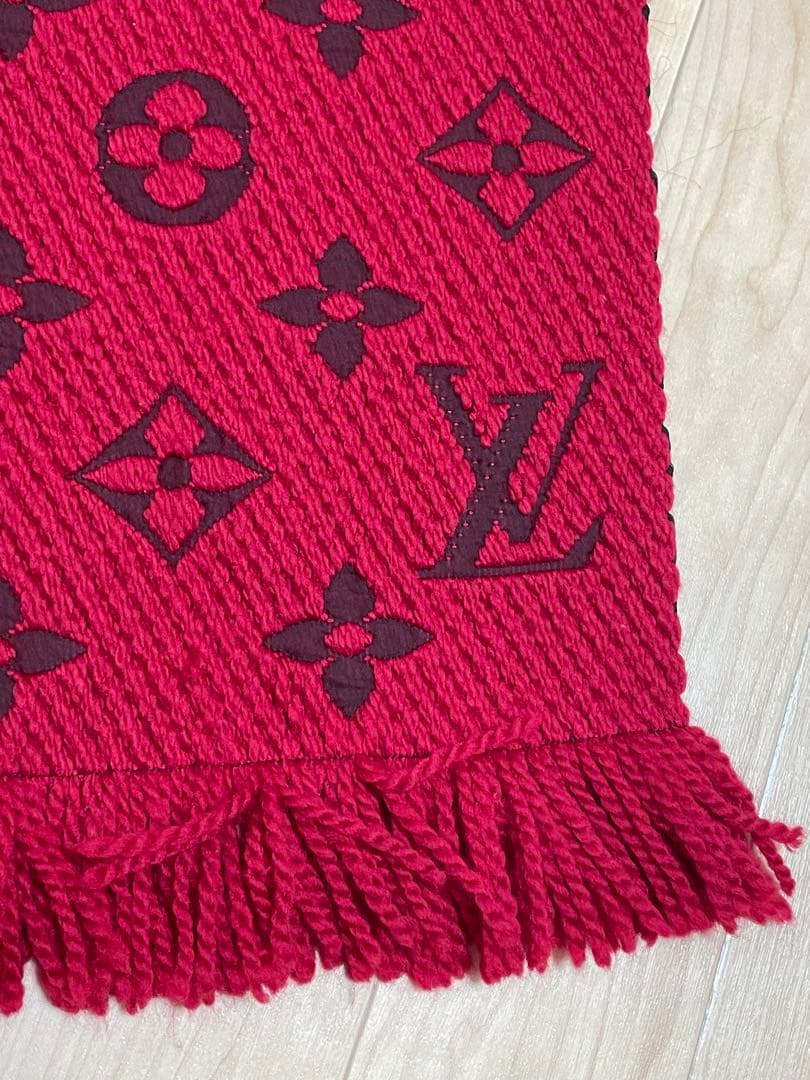 LOUIS VUITTON マフラー エシャルプ ロゴマニア