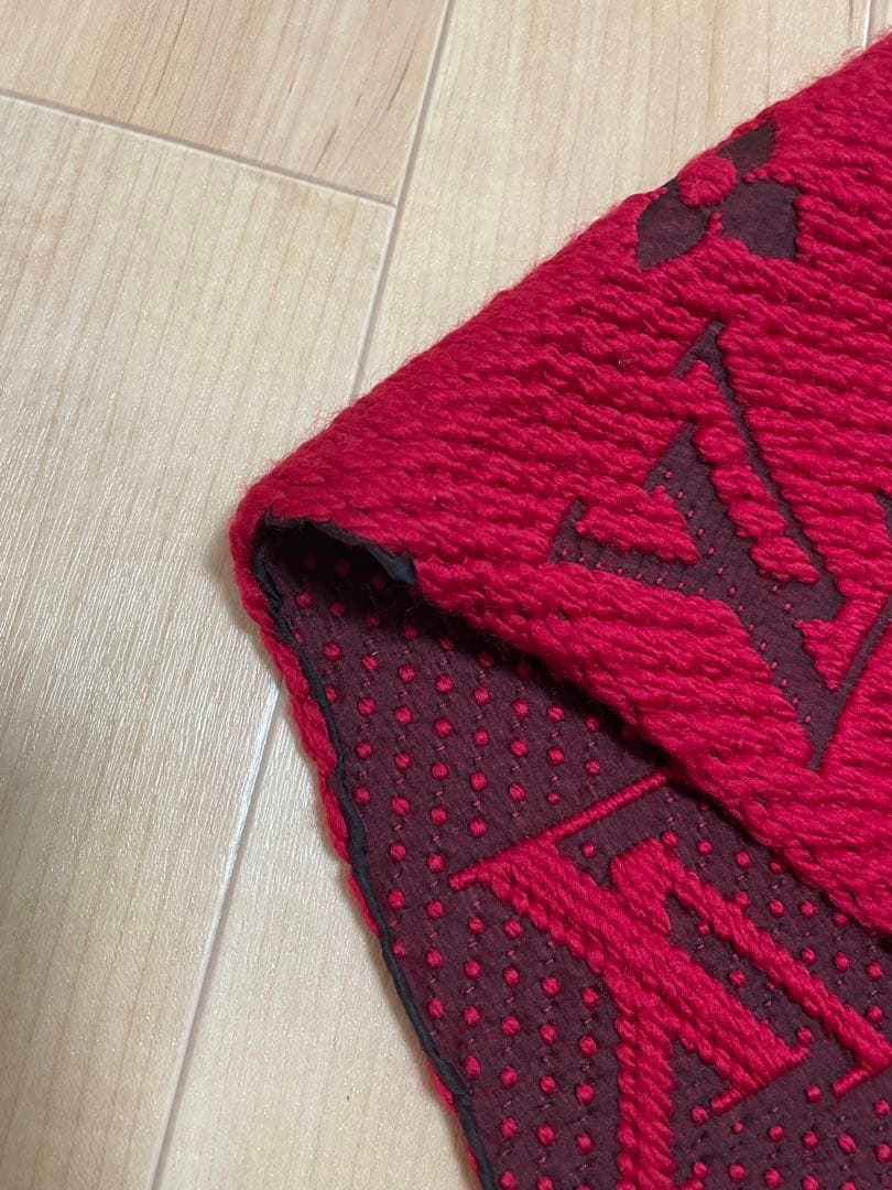 LOUIS VUITTON マフラー エシャルプ ロゴマニア