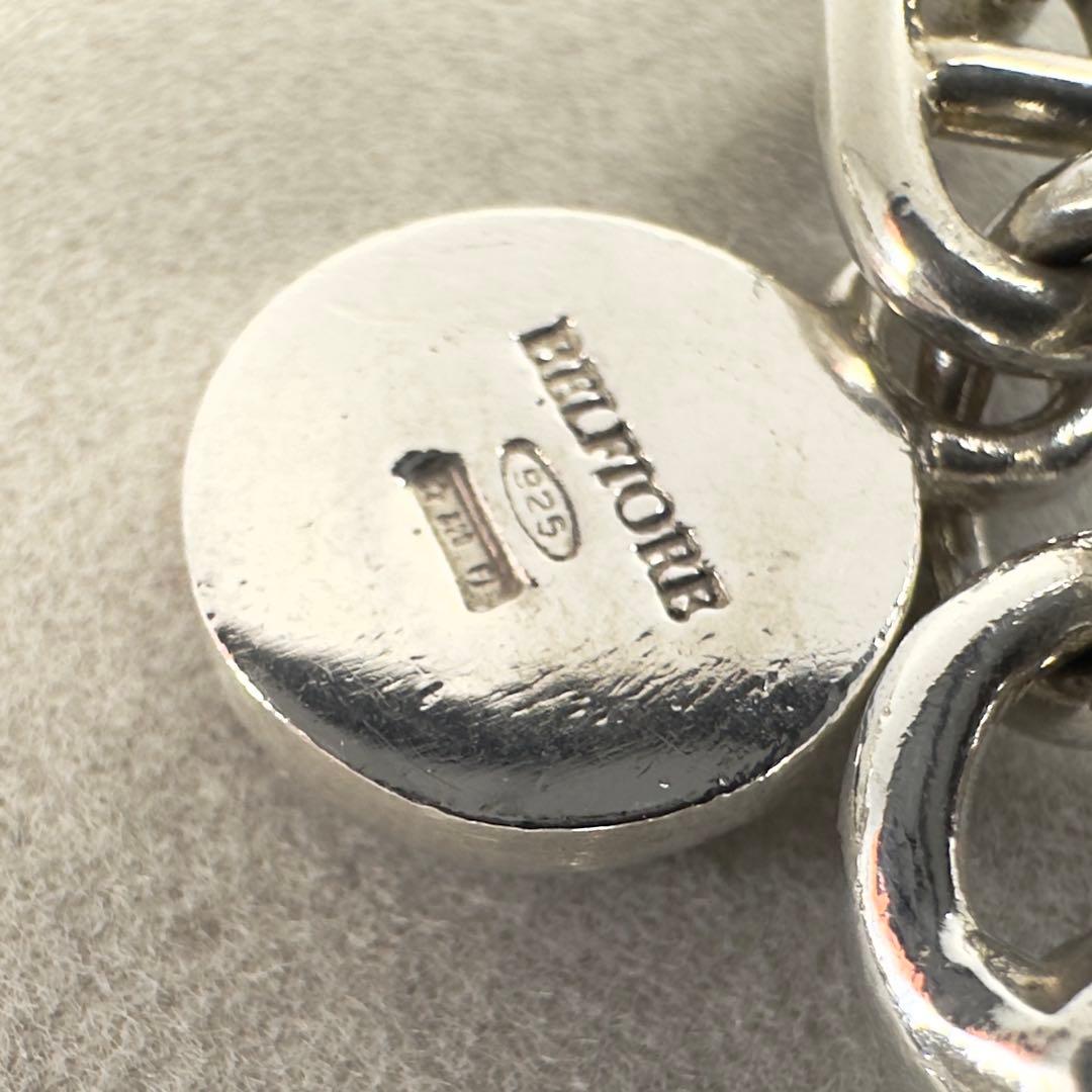 ★ベルフィオーレ★シルバー925★ウォレットチェーン★マネークリップ取外し可能★