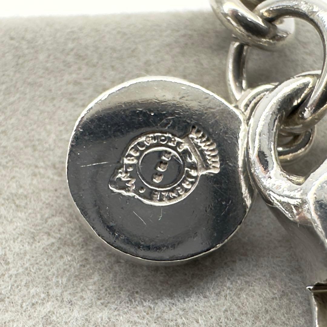 ★ベルフィオーレ★シルバー925★ウォレットチェーン★マネークリップ取外し可能★