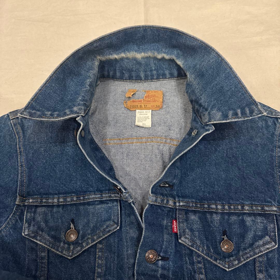 80s 希少 Levi's 71205 USA製 36 LONG 70505