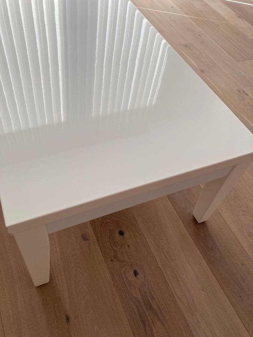 【値下げ/送料無料】ニトリ リビングテーブル ホワイト 木製