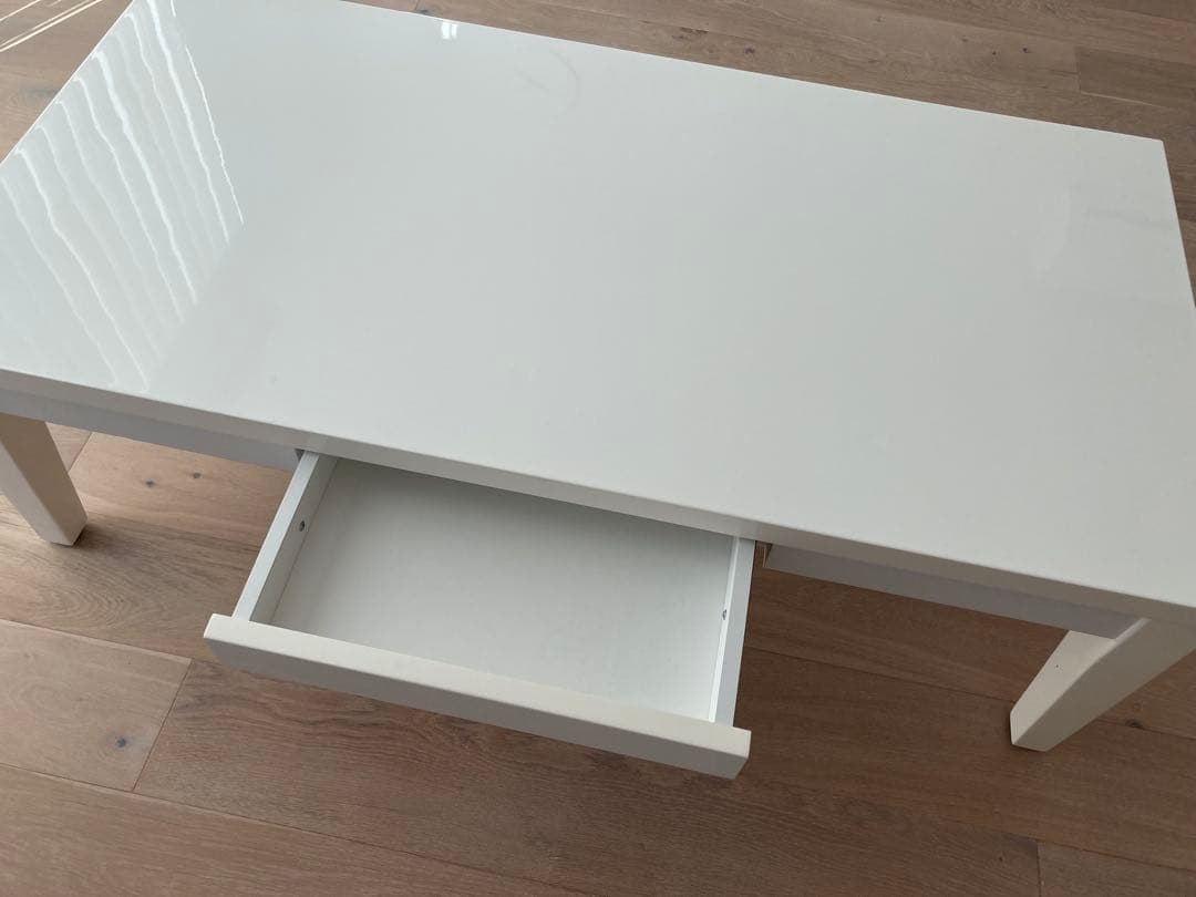 【値下げ/送料無料】ニトリ リビングテーブル ホワイト 木製