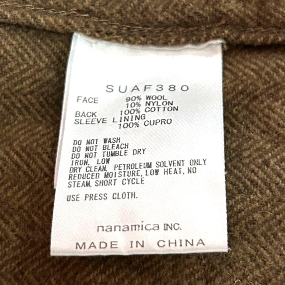 新品　Sサイズ　ナナミカ マウンテン　フィールドストロールジャケット　ブラウン