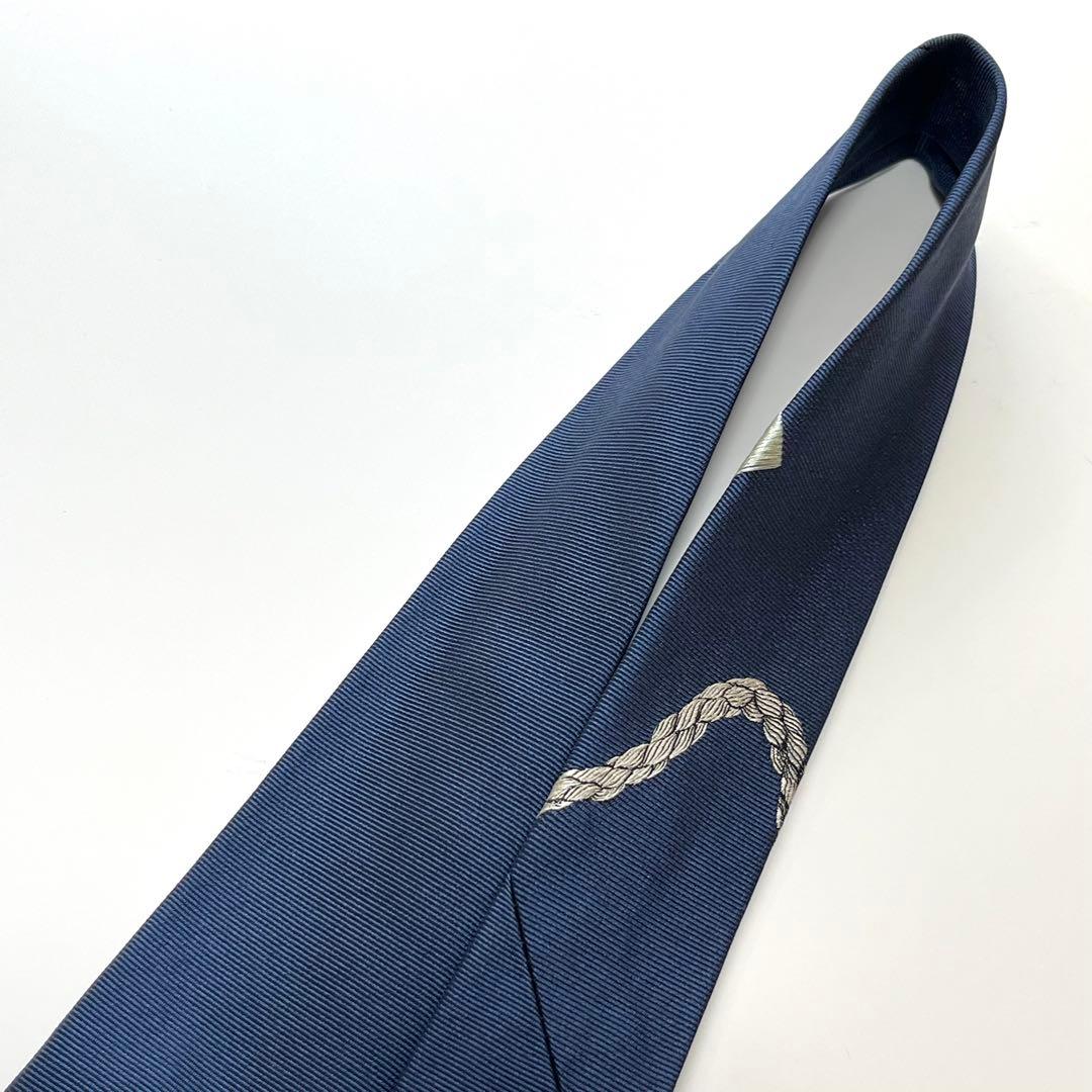 3082✨極美品✨ドミニクフランス ネクタイ パネル柄 ロープ スリークラウン