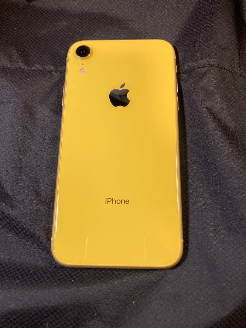 【ジャンク】iPhone XR 64GB イエロー FaceID不可