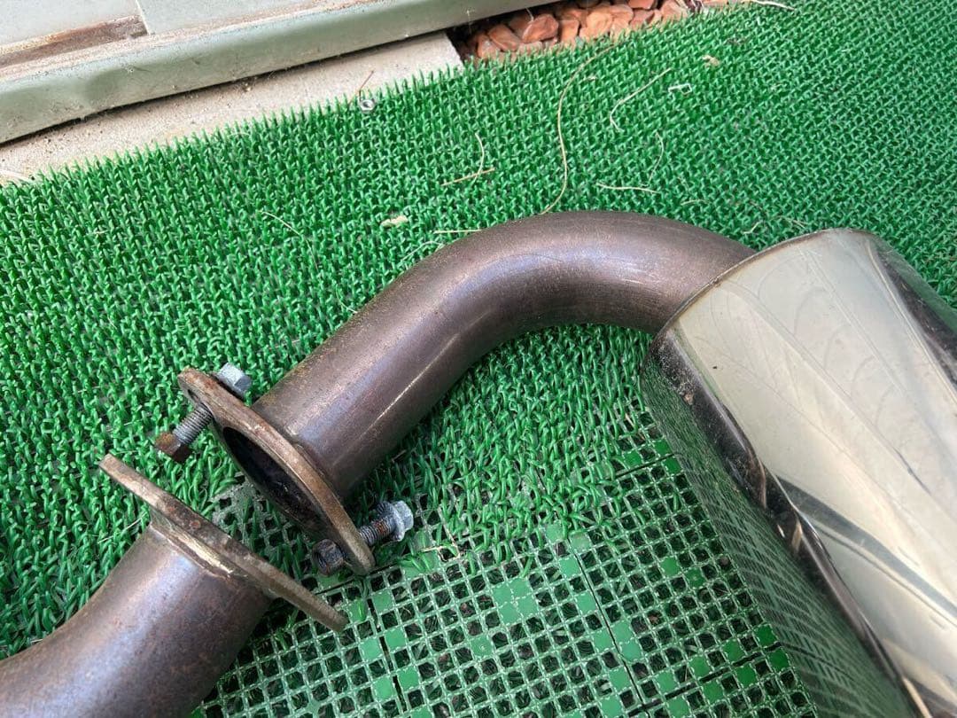 NCECマフラーBEFREE NCロードスター オールステンマフラー砲弾左右出し