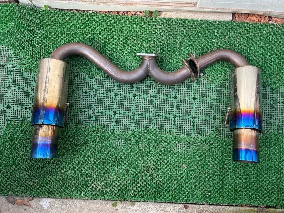 NCECマフラーBEFREE NCロードスター オールステンマフラー砲弾左右出し