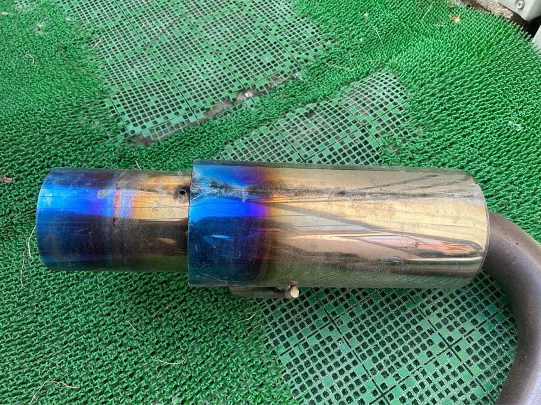 NCECマフラーBEFREE NCロードスター オールステンマフラー砲弾左右出し