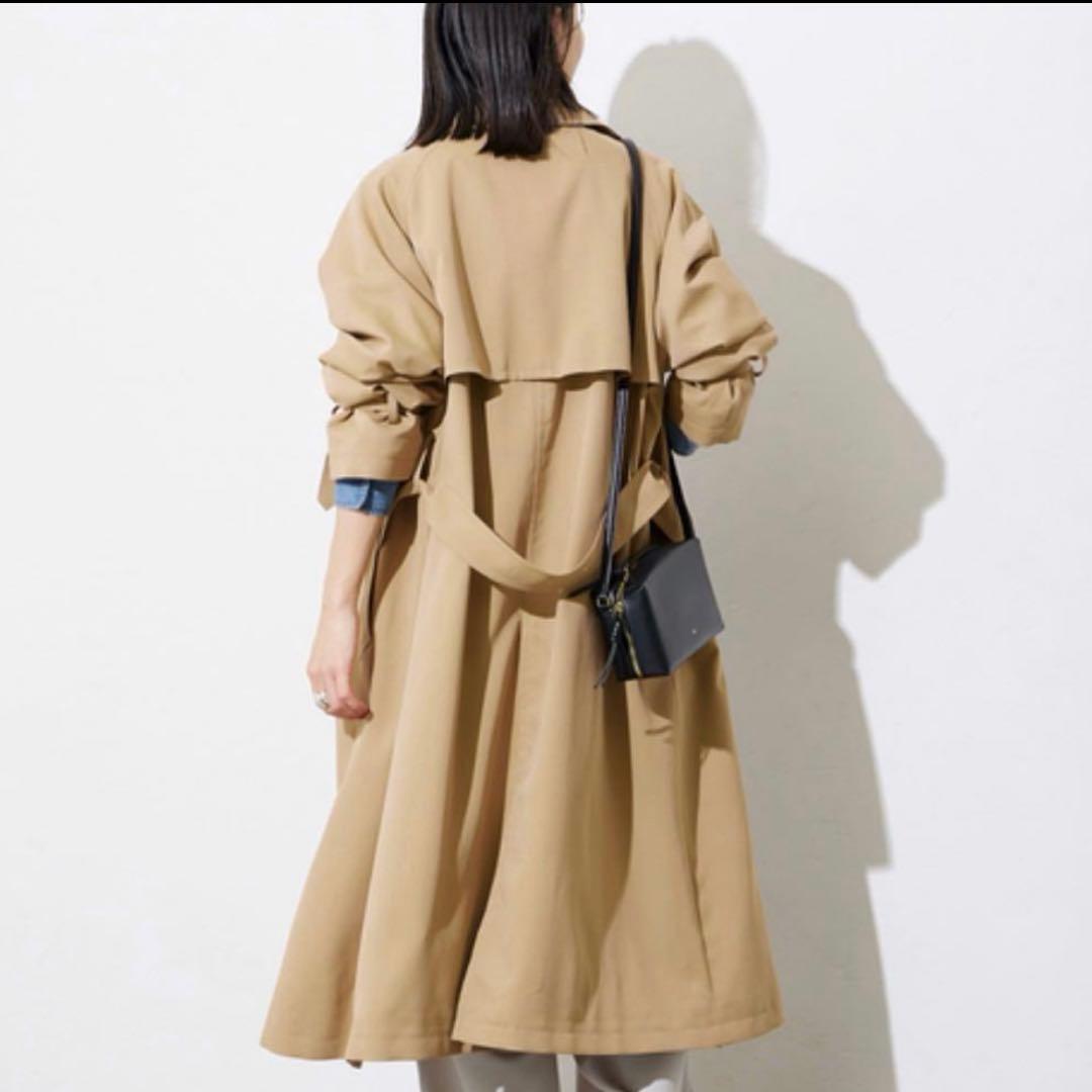 【未使用級】24SS ジャーナルスタンダード ライトクリアツイル トレンチコート