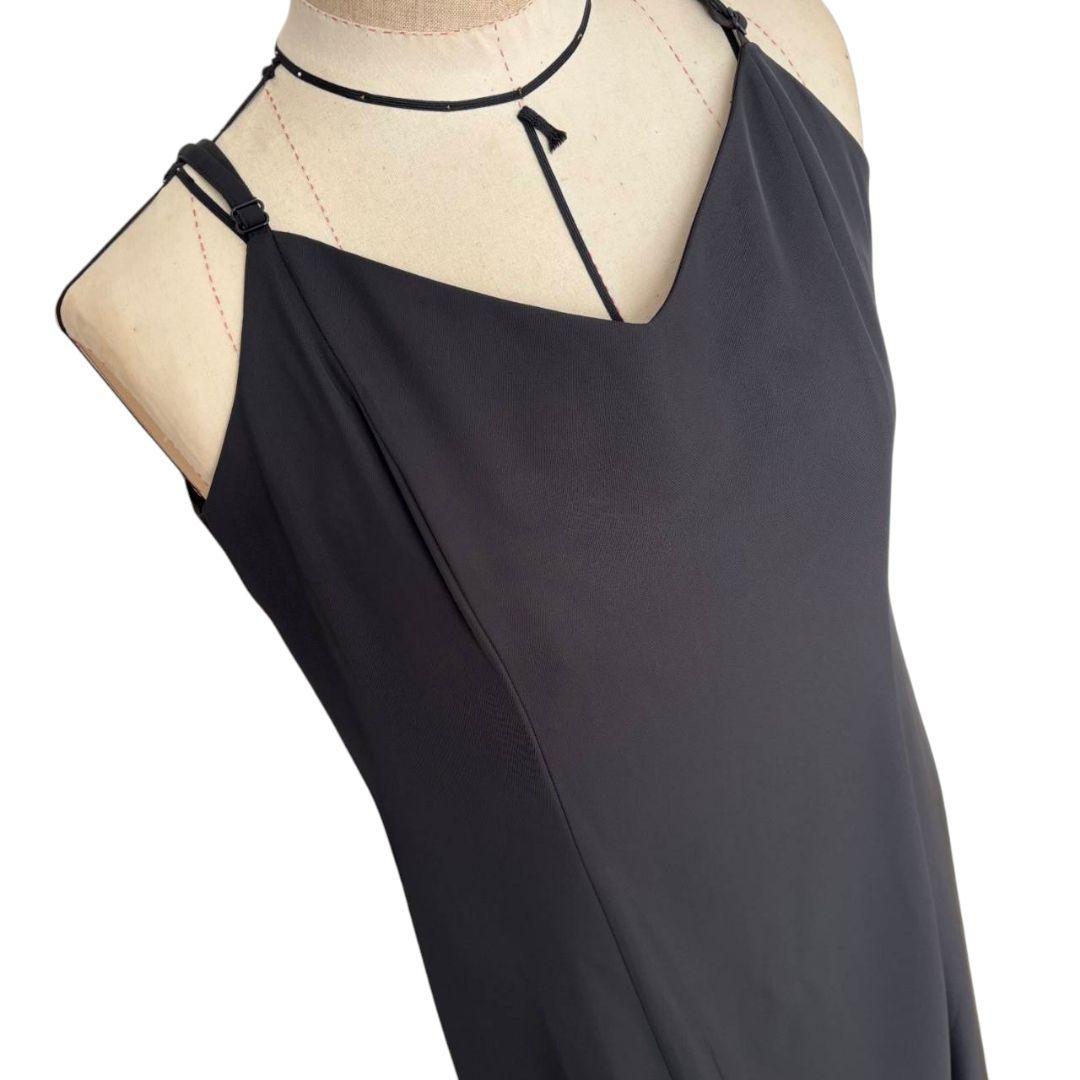 niana トランスペアレントヘムセットアップドレス 2点セット