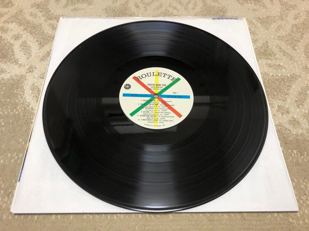 クラシックレコーズ Sarah Vaughan You're Mine You