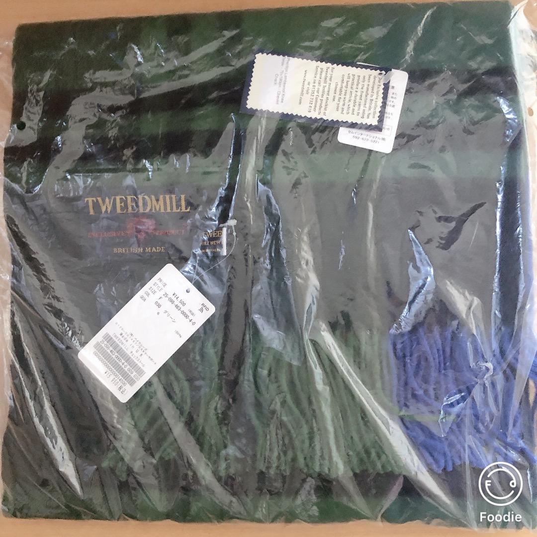 TWEEDMILL ツイードミル　 チェックストール