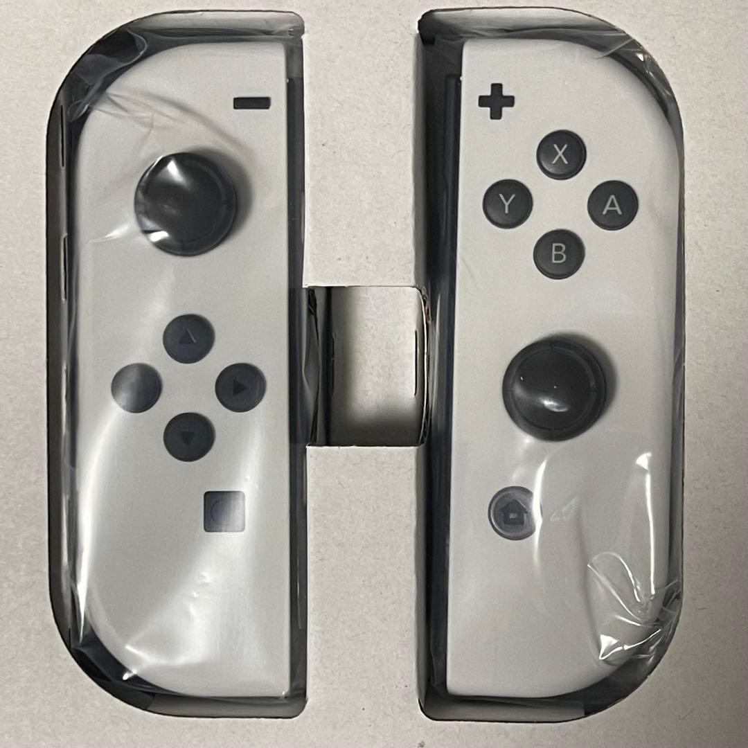 【極美品】任天堂　Switch　純正品　正規品　ジョイコン　左右　ホワイトカラー