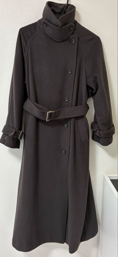お値下げ　anuans ウールトレンチコート