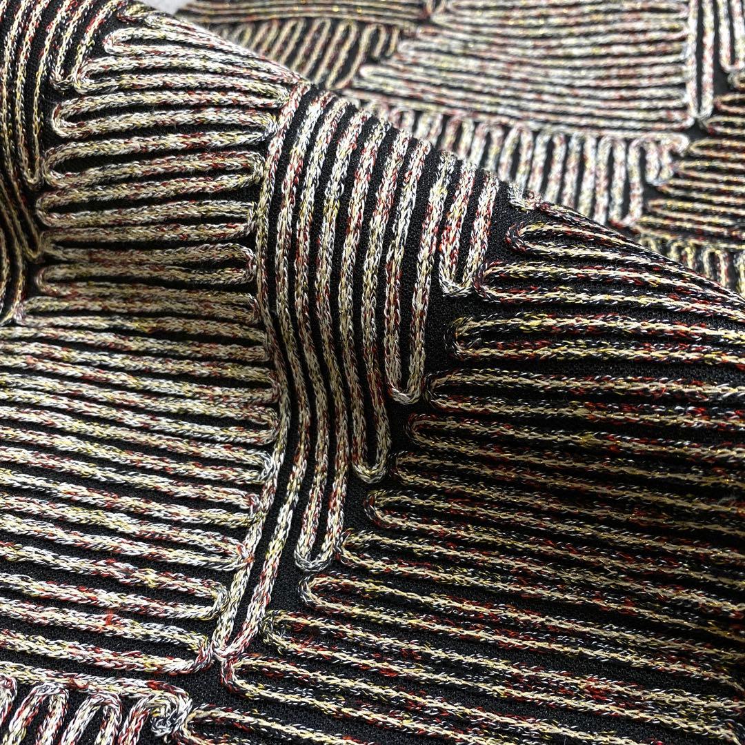 ⭐︎O0963 美品 逸品 お洒落 金通し 無月 チュールレース 正絹 袋帯