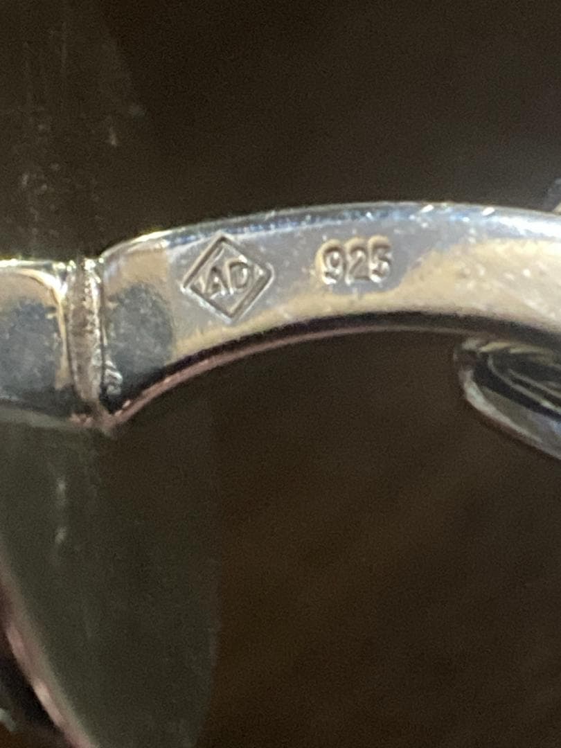 美品 アルフレッド ダンヒル ブラック オニキス AD  カフス 925