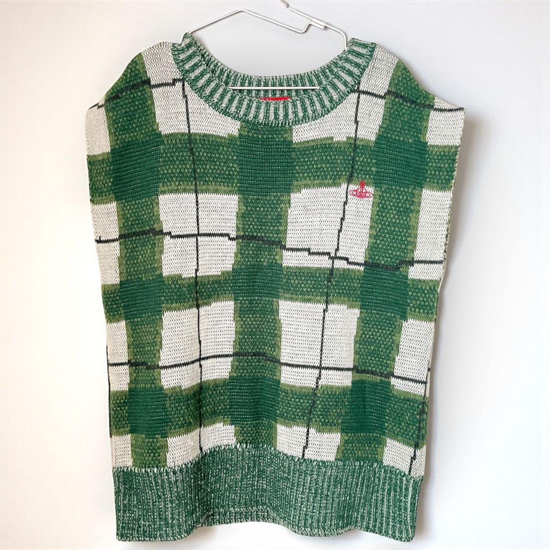 Vivienne Westwood RED LABEL チェック柄ベスト F