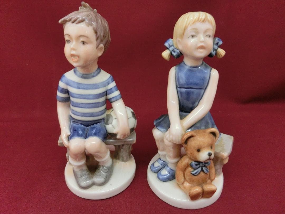 『ロイヤルコペンハーゲン』2000年ミレニアム.プレートフィギュリン付き