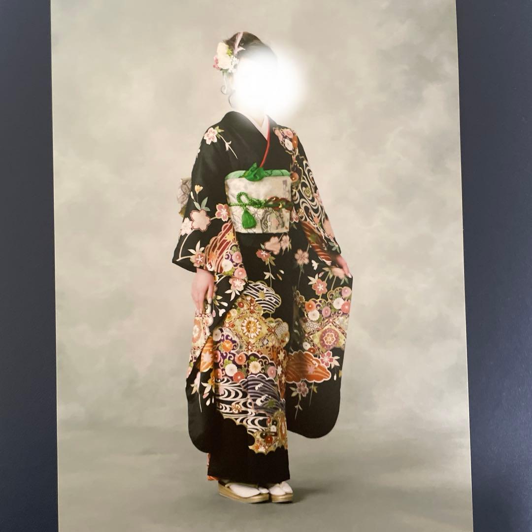 本振袖　京友禅　写真追加しました。