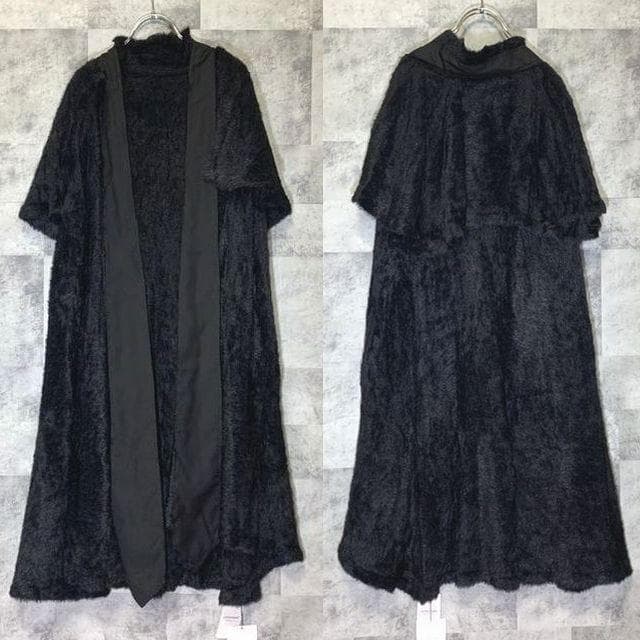 ≪未使用／希少コラボ≫　仙波レナ×CITYSHOP　 SHAGGY CAPE