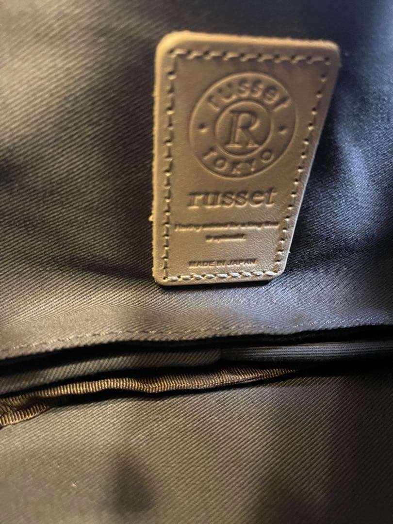 russet 黒 クラッチバッグ　[chi企画］コラボ人気バッグ