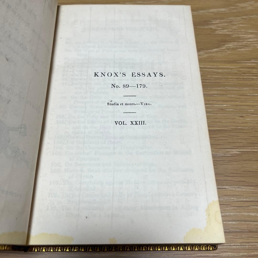 洋書 The British Essayists Volume 23