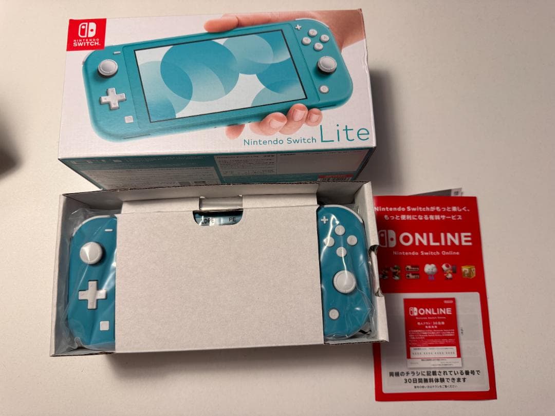 Nintendo Switch Lite ターコイズ 美品！！全て揃ってます！