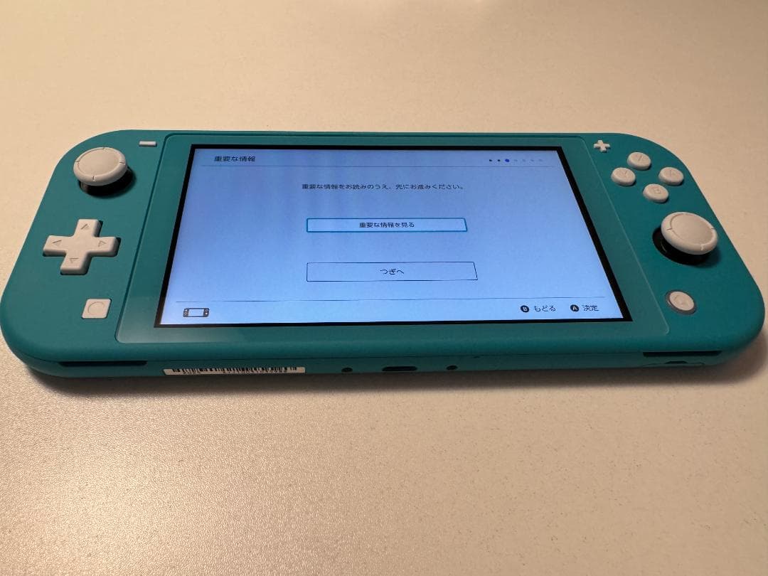 Nintendo Switch Lite ターコイズ 美品！！全て揃ってます！