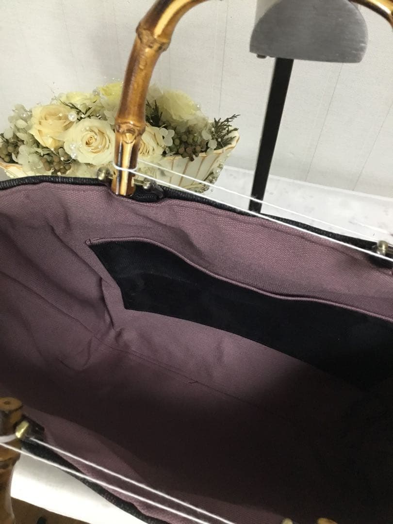 花ぷらら・・大島紬・カバン・トートバッグ・135