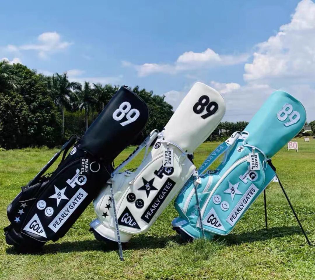 【新品】【未使用品】 PEARLY GATES ゴルフバッグ ホワイト