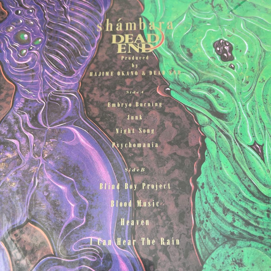 超希少！MORRIE・JOEサイン入りDEAD ENDshambaraアナログ盤